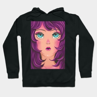 Portrait Of A Beautiful Girl Hoodie